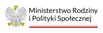 Logo Ministerstwa Rodziny i Polityki Społecznej